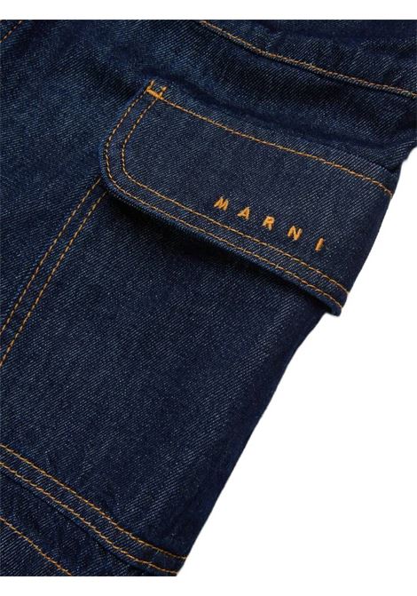 Salopette con logo MARNI KIDS | M01732 M00WG0M01